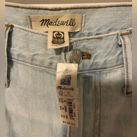 NWT Madewell The Slouchy Boyjean - Picture 14 of 14